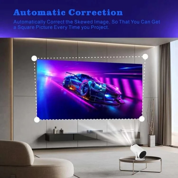 ویدئو پروژکتور استوانه ای HY300 ULTRA HD اصلی به همراه کنترل قیمت عالی