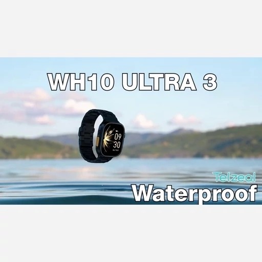 ساعت هوشمند telzeal WH10 ULTRA 3 ضدآب صفحه نمایش آمولد قیمت عالی