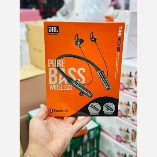 هندزفری بلوتوثی گردنی رم خور JBL جی بی ال جدید