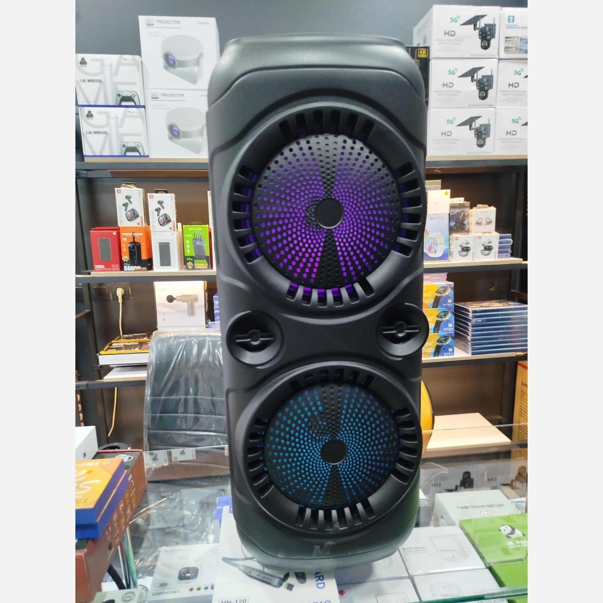 اسپیکر شارژی ZQS8229 بلوتوثی اصلی دارای رقص نور و کیفیت صدای عالی