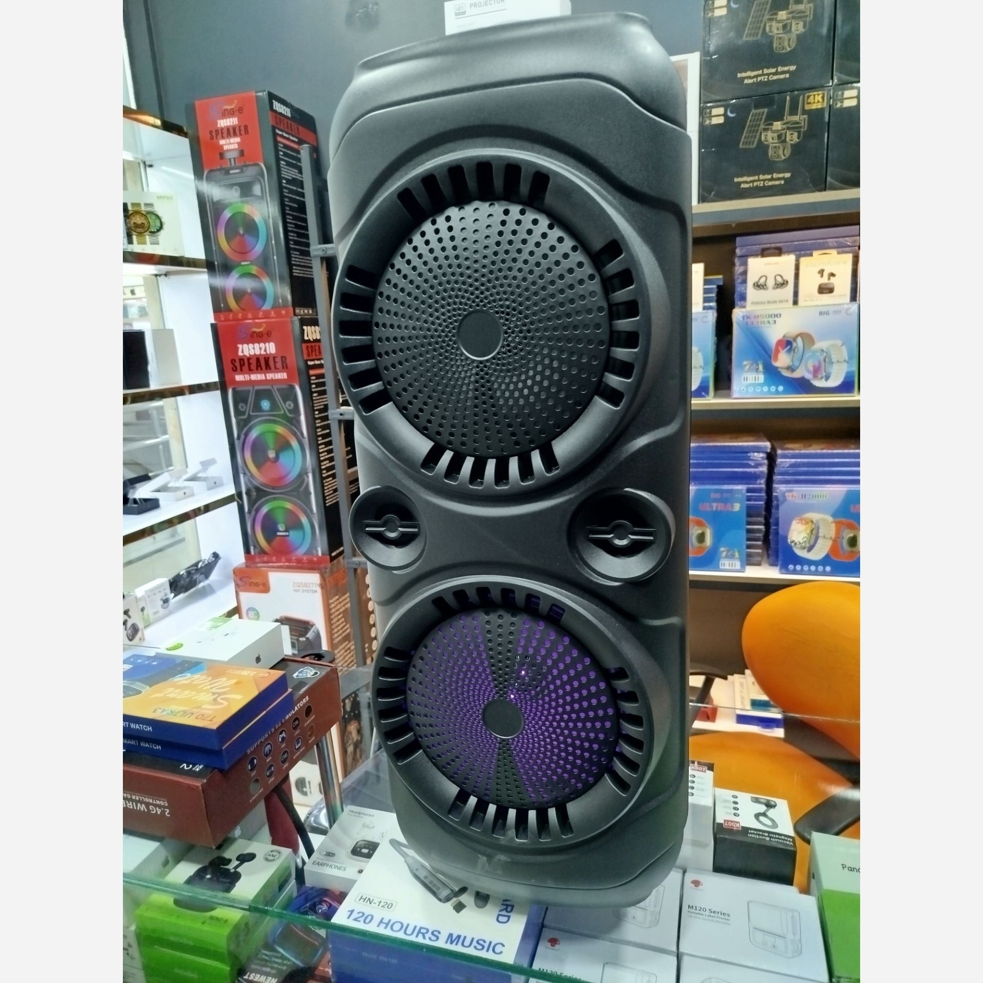 اسپیکر شارژی ZQS8229 بلوتوثی اصلی دارای رقص نور و کیفیت صدای عالی