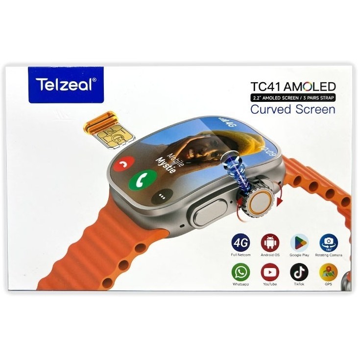 ساعت هوشمند سیمکارت خور TC41 دوربین مخفی ریجستری قیمت عالی