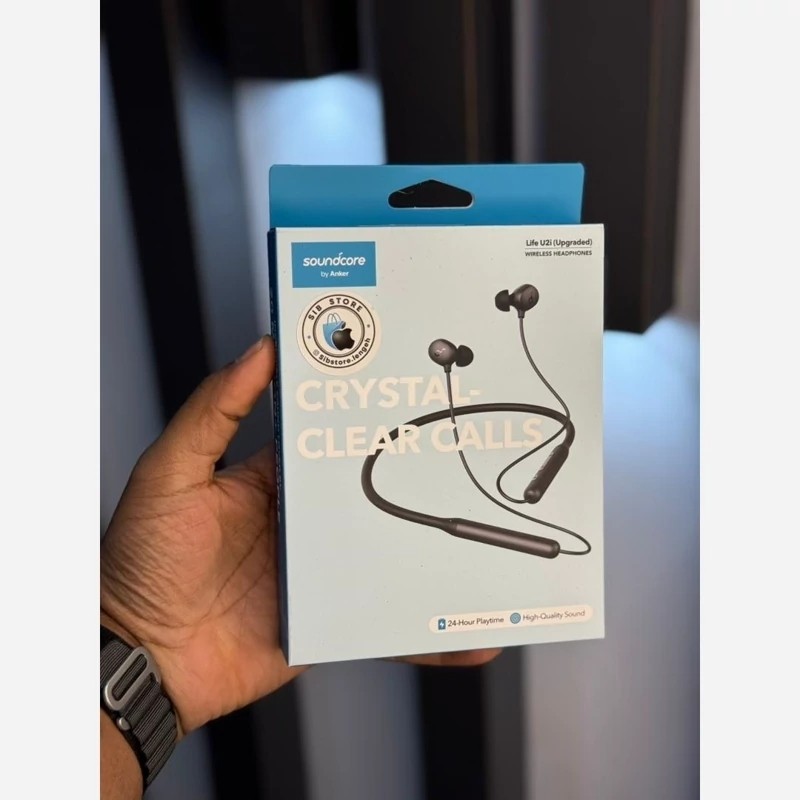 هندزفری بلوتوث گردنی anker Soundcore Life U2i اصلی 24 ساعت شارژدهی مداوم قیمت عالی