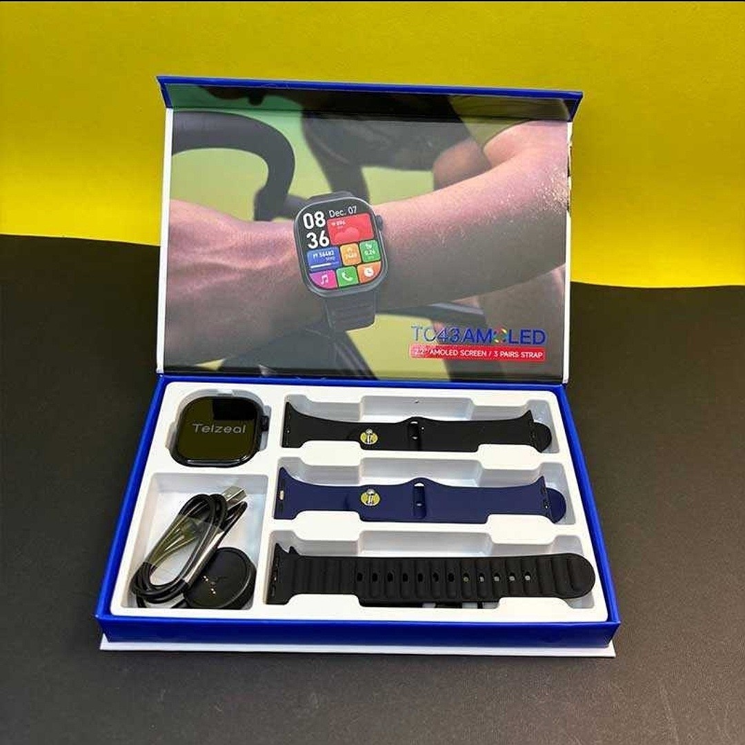 ساعت هوشمند سیمکارت خور Telzeal مدل TC43 AMOLED با دوربین مخفی ریجستری کیفیت عالی
