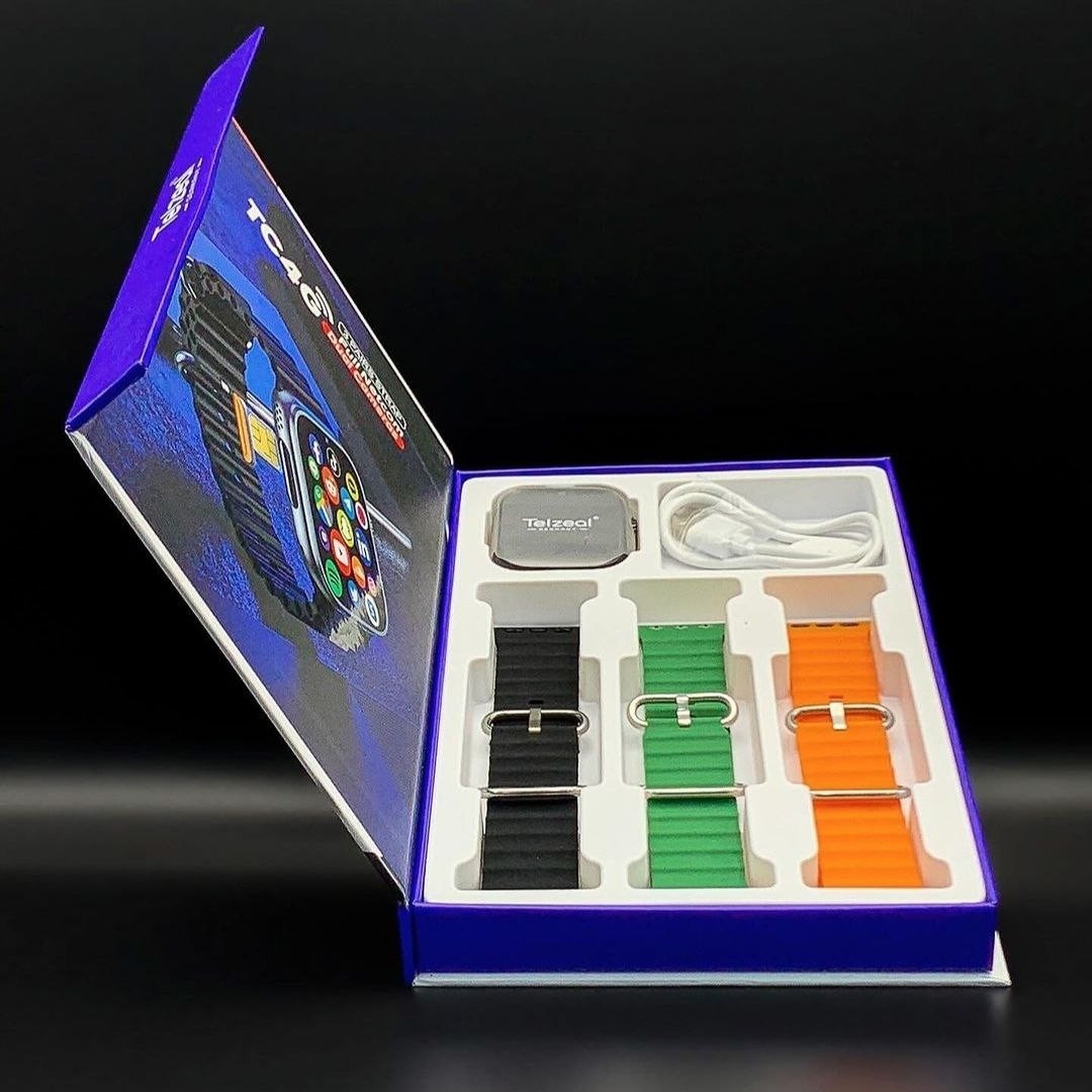 ساعت هوشمند سیم کارت خور Telzeal TC4 4G با 64 گیگ حافظه داخلی و 4 گیگ رام دوربین دوگانه کیفیت عالی