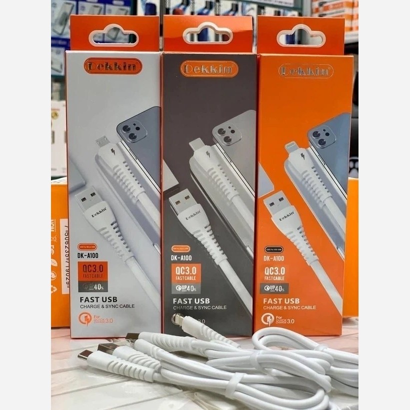 کابل تایپ سی Type - C دکین Dekkin قیمت عالی