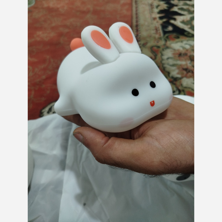 چراغ خواب سیلیکونی خرگوش اصلی