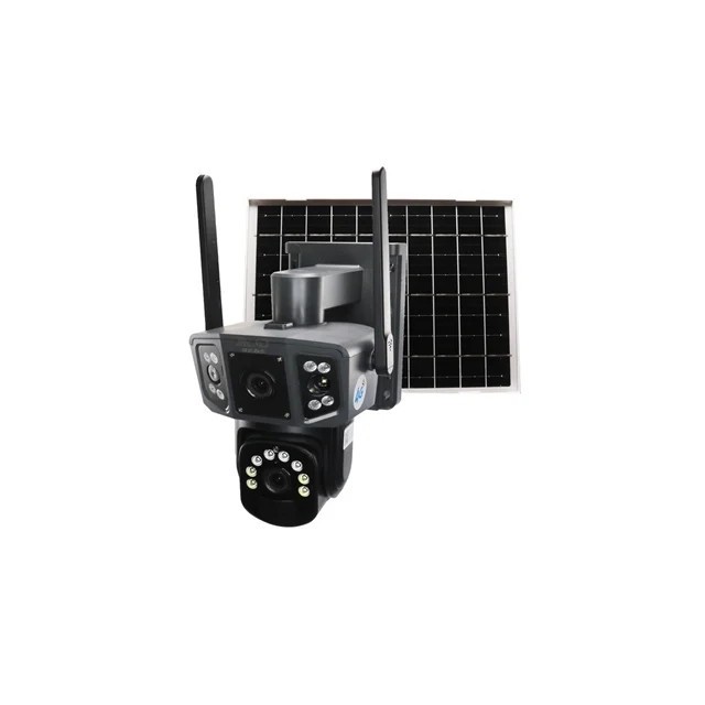 دوربین بی سیم سیمکارت خور خورشیدی 8 مگاپیکسل 3 تصویر2 لنز مدلp3-8f اصلی کیفیت عالی