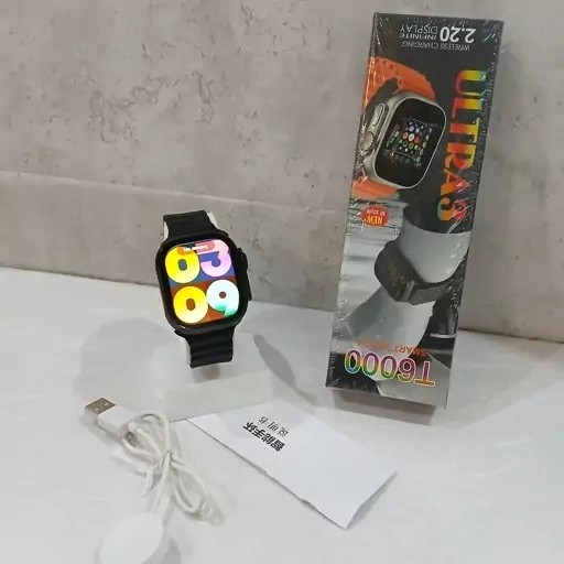 ساعت هوشمند t6000 ultra3 اورجینال قیمت عالی
