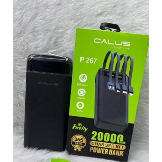 پاوربانک شارژر همراه 20 هزار میلی آمپر اصلی کالوس مدل calus p267 کیفیت عالی