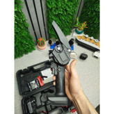 اره شارژی زنجیری CHAINSAW بهمراه 2 باتری 48 ولت کیفیت عالی