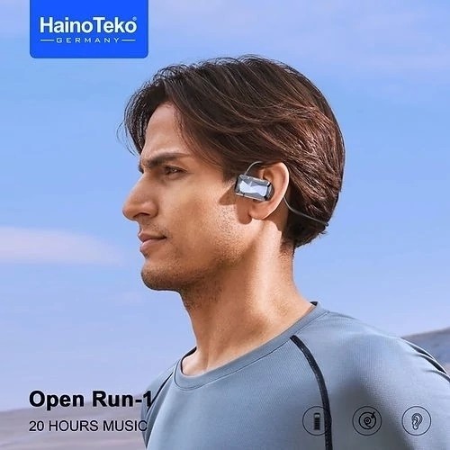 هندزفری بلوتوث گردنی هاینو تکو آلمانی مخصوص پیاده روی و دوچرخه سواری OPEN RUN1 اورجینال قیمت عالی