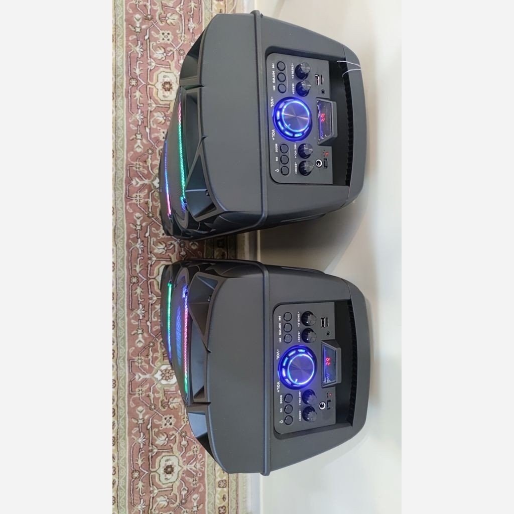 اسپیکر بلوتوثی ZQS 8210 شارژی قابل حمل بهمراه میکروفون و کنترل کیفیت عالی