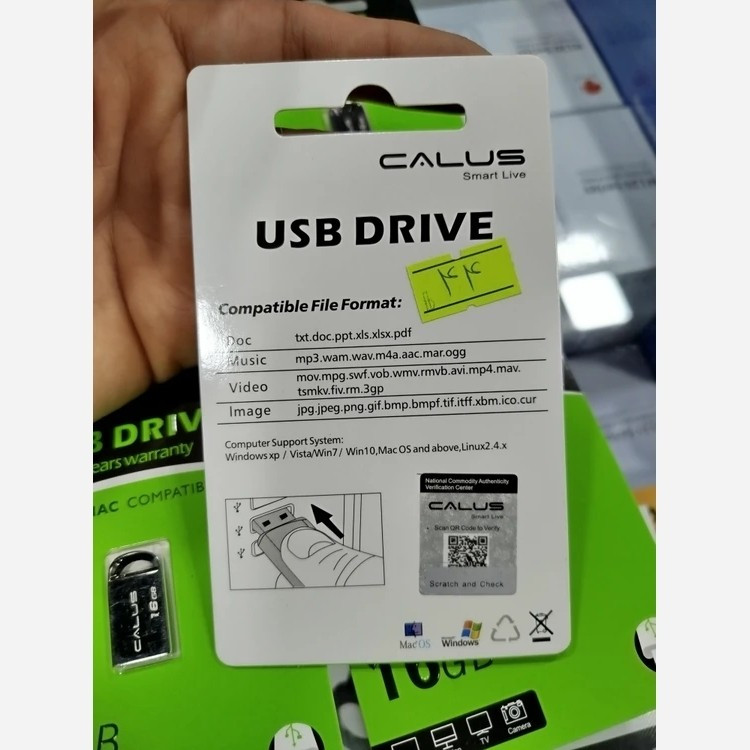 فلش مموری کالوس مدل USB 3.0 ظرفیت 16 گیگابایت Calus 16GB کیفیت عالی