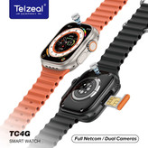 ساعت هوشمند سیم کارت خور تلزیل مدل TC4G با دوربین دوگانه