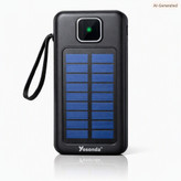 پاوربانک YOSONDA فست شارژ خورشیدی 60000mAh با 6 درگاه ورودی و خروجی و 4 کابل توان 22W