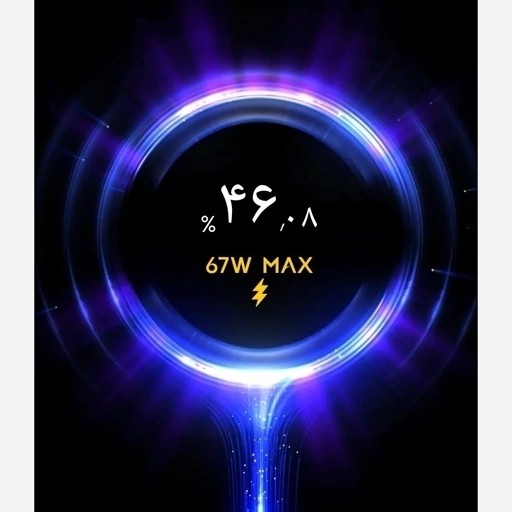 کلگی شارژر شیائومی Xiaomi 67w فست شارژ 5.5A همراه کابل شارژ فست نارنجی