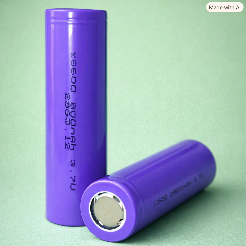 باتری لیتیوم یونی قابل شارژ مدل 18650 با ظرفیت 800mAh و ولتاژ 3.7 (1 عددی)