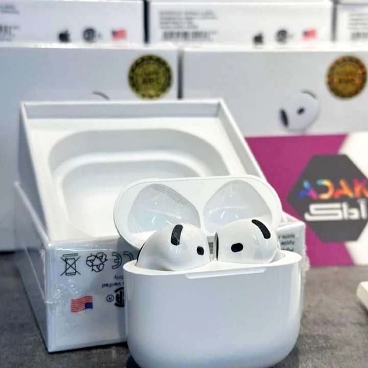 ایرپاد پرو 4 Airpods Pro - نویزکنسلینگ و اسپیکر کیس و پاپ آپ فعال / کوالیتی مسترپلاس A+++ / هندزفری بلوتوث هدفون