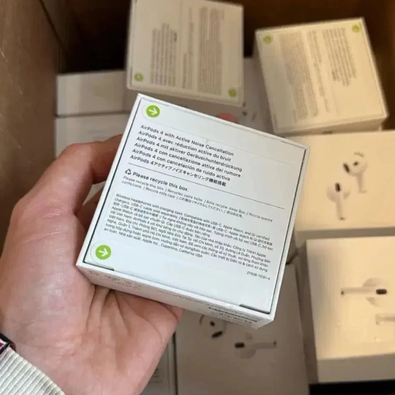 ایرپاد پرو 4 Airpods Pro - نویزکنسلینگ و اسپیکر کیس و پاپ آپ فعال / کوالیتی مسترپلاس A+++ / هندزفری بلوتوث هدفون