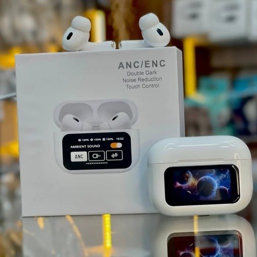 ایرپاد مانیتور دار ANC ENC A9PRO لمسی گیمینگ 5 ساعت موزیک مداوم نویزکنسلینگ