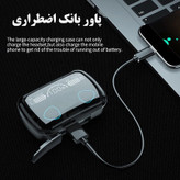 ایرپاد (هندزفری) بلوتوثی M10 بی سیم ال ای دی دار با نشانگر درصد شارژ باتری بزرگ مخصوص گیم و موسیقی
