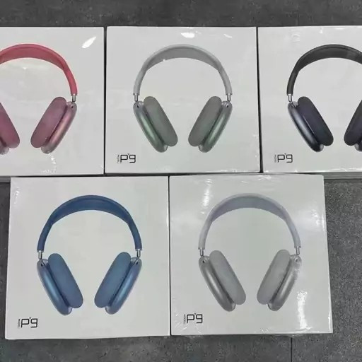 هدفون بلوتوثی p9 طرح اپل ( کیفیت بالا)