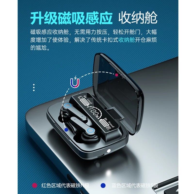 ایرپاد m19 اورجینال دارای پاوربانک و نمایشگر و چراغ قوه