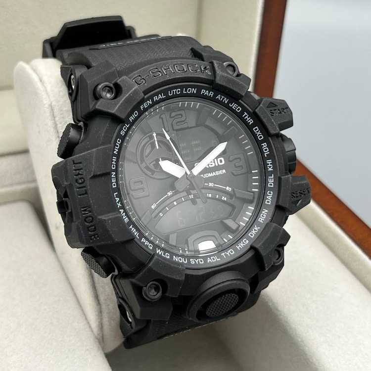 ساعت مچی مردانه دو زمانه کاسیو جی شاک Casio