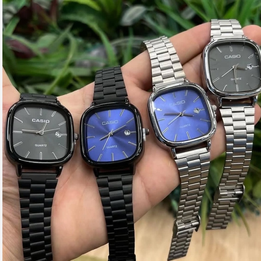 ساعت مچی مردانه بند استیل کلاسیک کاسیو اولدمانی Casio