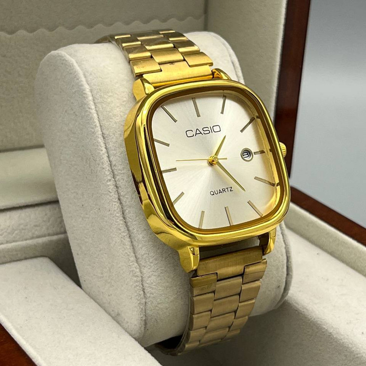ساعت مچی مردانه بند استیل کلاسیک کاسیو اولدمانی Casio