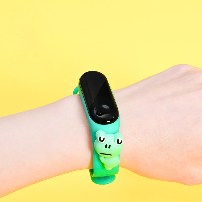 ساعت مچی دیجیتال بچگانه مدل لمسی ضد آب طرح قورباغه