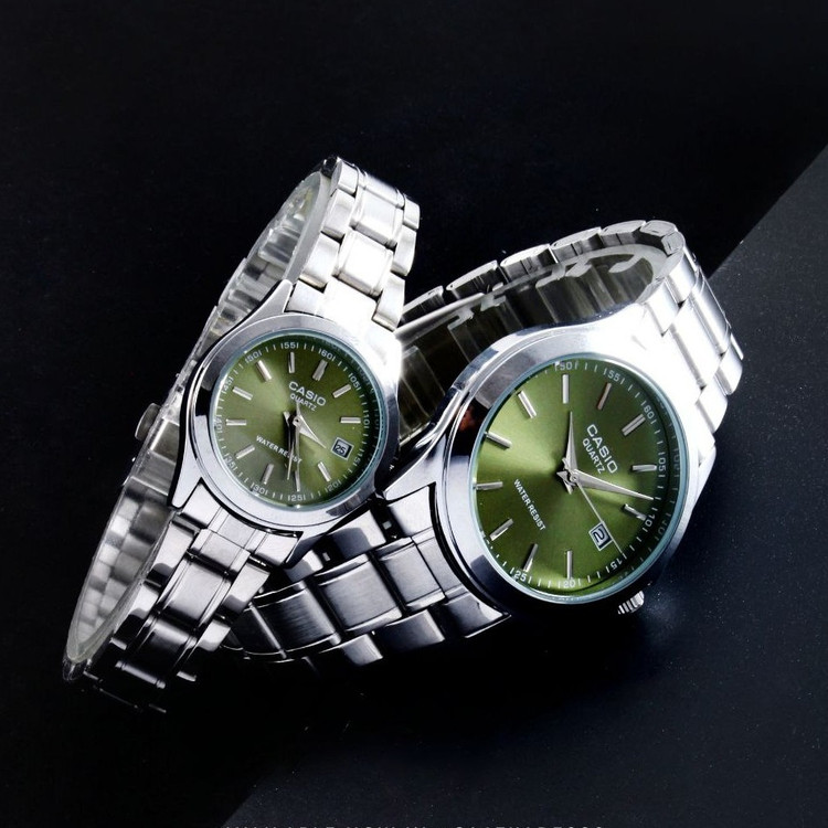 ساعت مچی ست و تک زنانه مردانه کاسیو دارای رنگبندی Casio