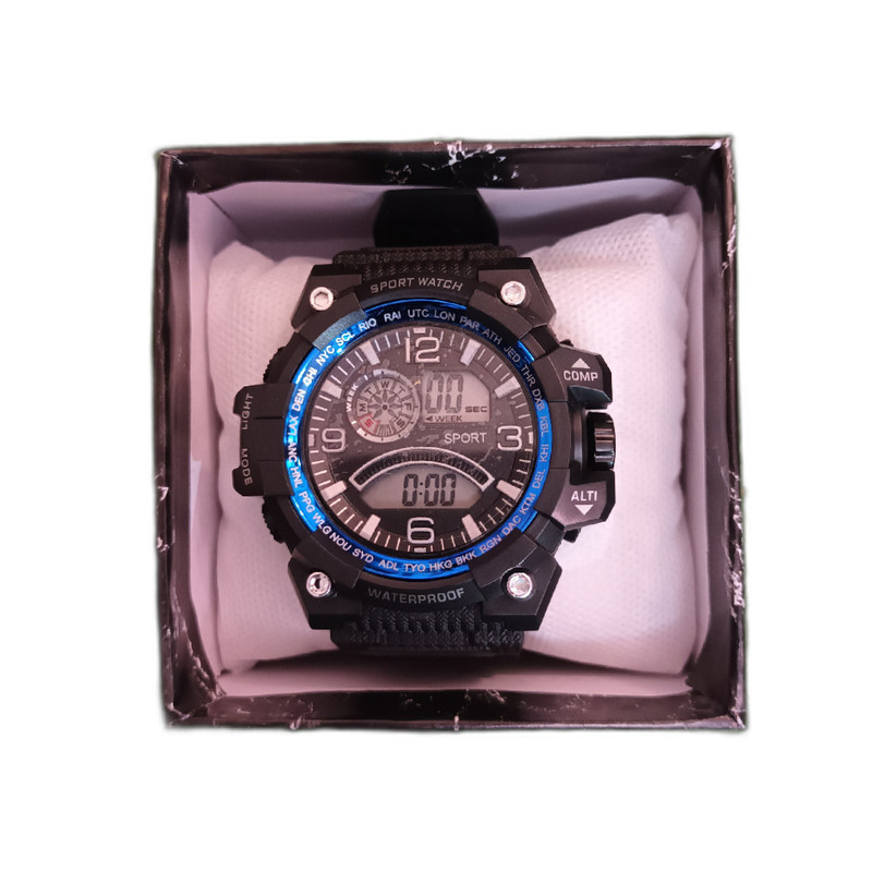 ساعت مچی دیجیتال مدل اسپرت واچ ضد آب SW-Blue مدل 1