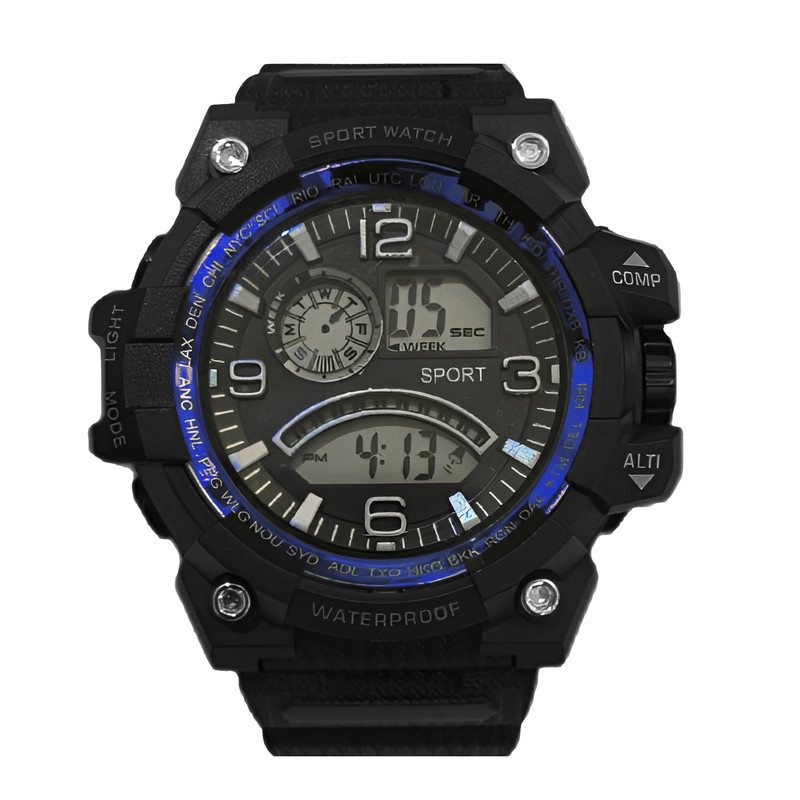ساعت مچی دیجیتال مدل اسپرت واچ ضد آب SW-Blue مدل 1