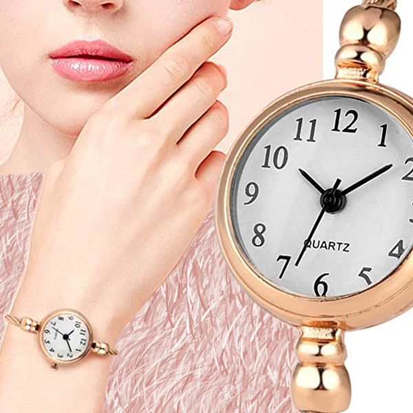 ساعت مچی عقربه ای زنانه مدل جینو کد MAF-ROZ-ADD1