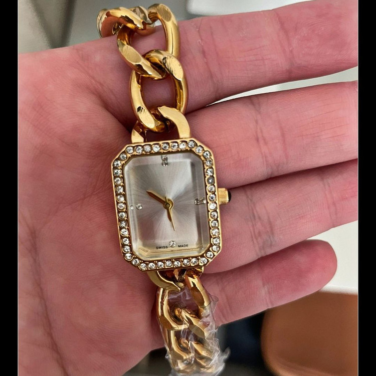 ساعت مچی عقربه ای زنانه مدل دورنگین015