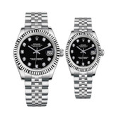 ست ساعت مچی عقربه ای زنانه و مردانه مدل datejust
