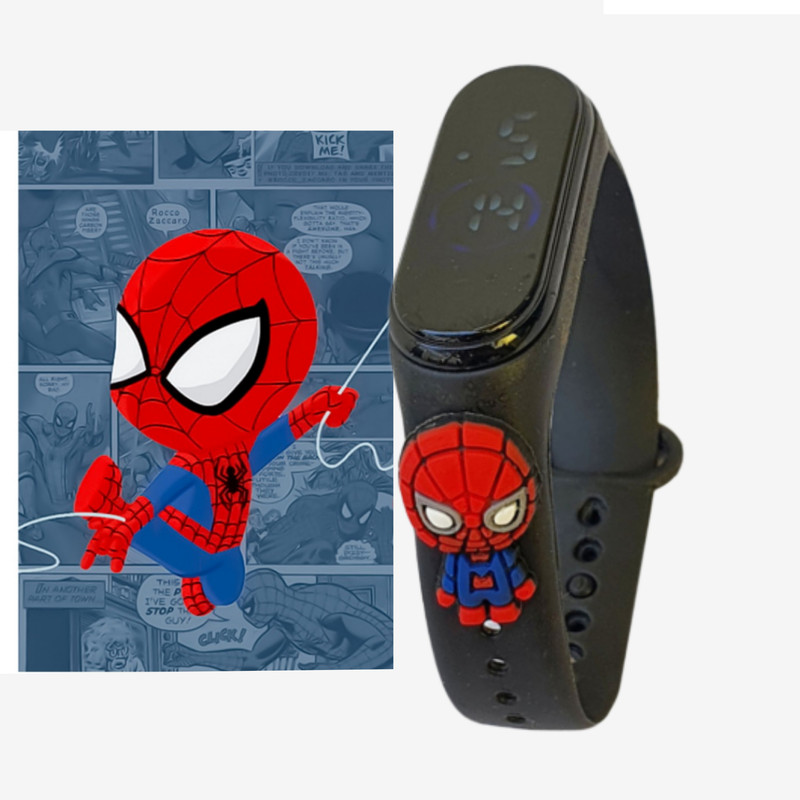 ساعت مچی دیجیتال پسرانه مدل Spiderman-tuch
