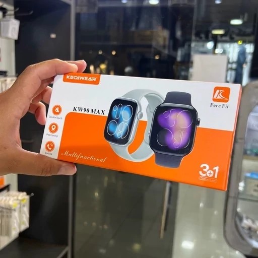 ساعت هوشمند KW90 MAX (سه بند) سری 10 ورژن 2027 ارسال فوری