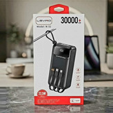 پاوربانک غول LEVINO 30000mAl اصلی 22/5 فست 4/5 آمپر کمپینگ شرکتی 8 خروجی