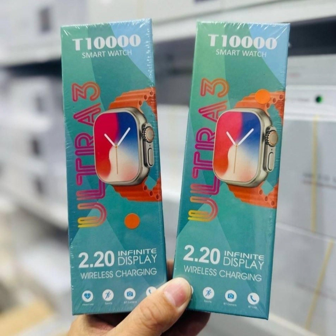 ساعت هوشمند T10000 UITRA3 ورژن 2027 تمام صحفه بالاترین کیفیت بازار بشرط اصالت