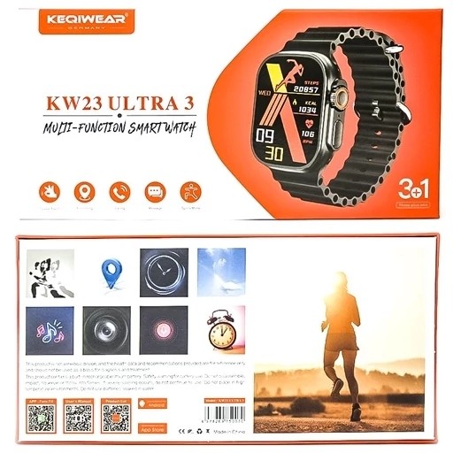 ساعت هوشمند KW23 ULTRA 3 ورژن 2027 بالاترین کیفیت بازار تمامی امکانات خرید به قیمت عالی