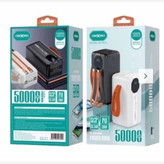 پاوربانک غول 50000mAh هزار اصلی 22/5 فست 6 خروجی 4/5 آمپر کمپینگ شرگتی ارسال فوری