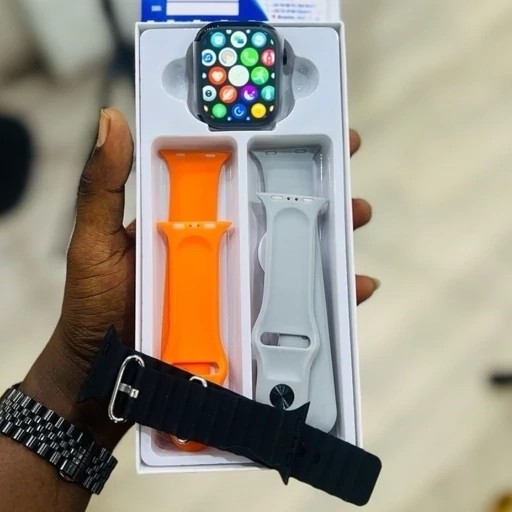 ساعت هوشمند KW25 MAX (سه بند) سوپر امولد بالاترین کیفیت بازار ورژن 2027