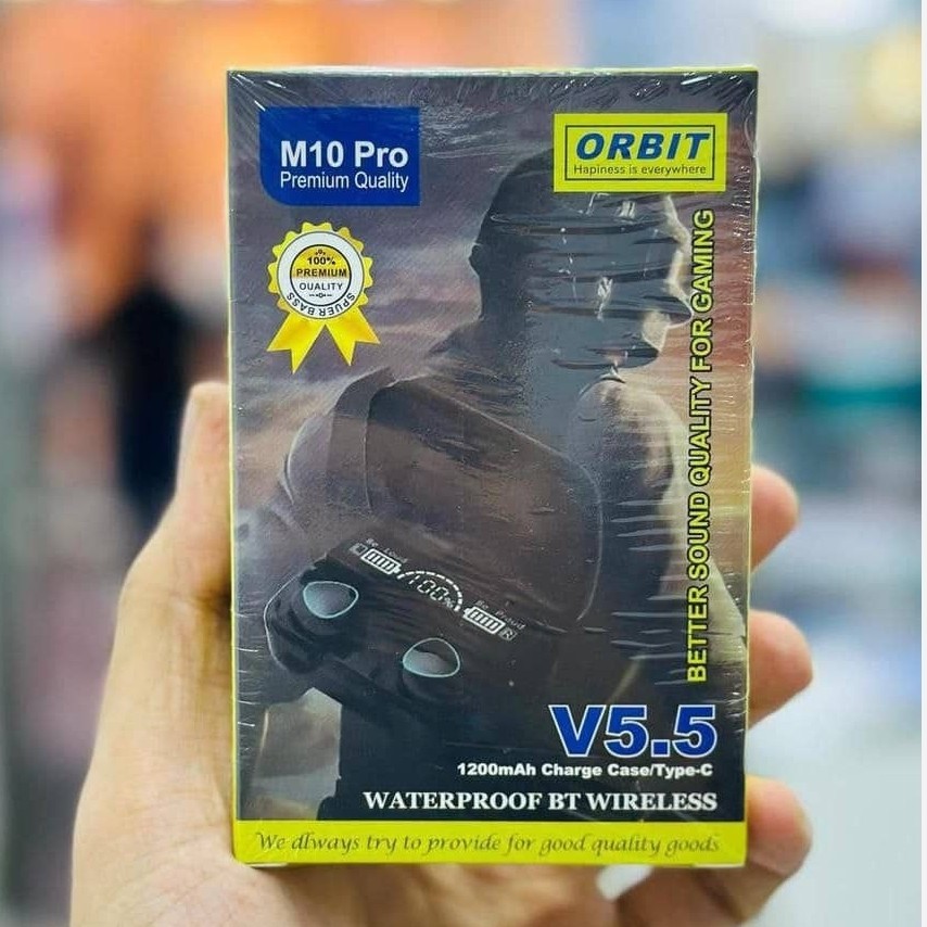 ایرپاد M10 PRO پاوربانک دار کیفیت درجه یک بلوتوث نسخه 5.5 صحفه نمایش دار 2027