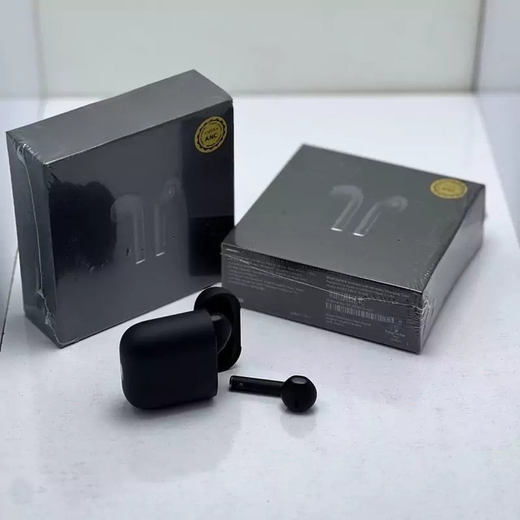 ایرپاد 2 airpods مشکی ساخت ژنزن لمسی ورژن 5/3 کیفیت صدا و مکالمه درجه یک