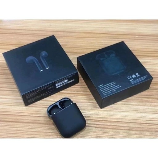 ایرپاد 2 airpods مشکی ساخت ژنزن لمسی ورژن 5/3 کیفیت صدا و مکالمه درجه یک