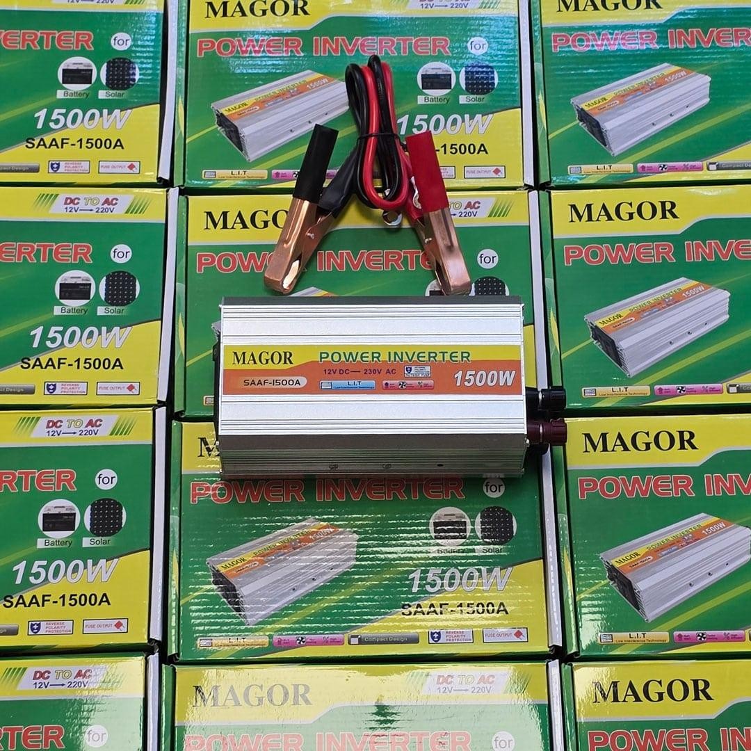 اینورتر 12 به 220 ولت ماگور MAGOR توان 1500 وات