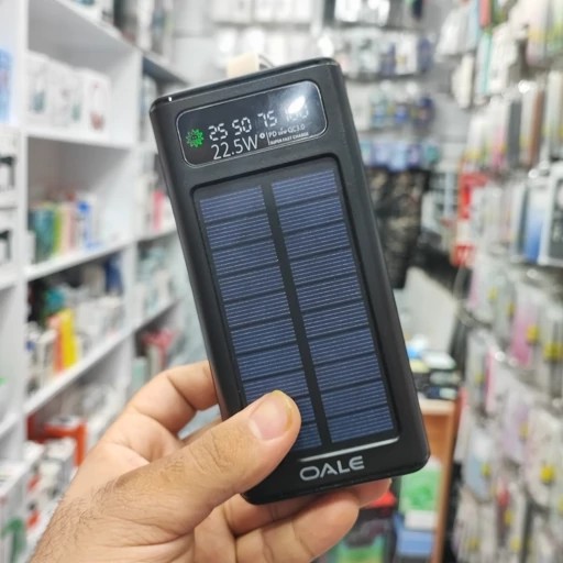 پاوربانک 30 هزار خورشیدی اوال مدل OALE IPOWER R30000